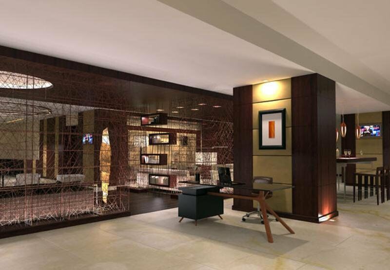 Jaipur Marriott Hotel Ngoại thất bức ảnh The lobby of the hotel